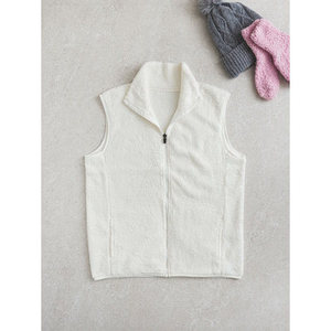 Flunder chaleco tejido impermeable para mujer Flea Collyup M blanco de talla grande exterior para Primavera Verano Otoño Invierno tejido de piel - Product Image 1