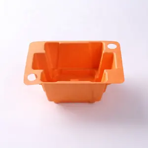 彩色纸托盘，用于可生物降解纸模制纸浆插入托盘，以替代泡罩内托盘插入物