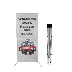 Exhibidor de Banner Tipo X Reutilizable de Alta Calidad con Banners de Vinilo y Color Personalizado <span class=keywords><strong>para</strong></span> Exposiciones y Publicidad - Product Image 3
