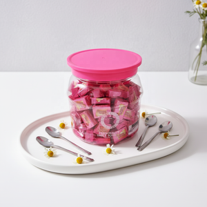 Proveedor de Caramelos Cúbicos Multicolores Premium, Caramelos Duros Comprimidos con Sabor a Frutas y Yogur en Forma de Gota, Dulces en 12 Botellas - Product Image 4