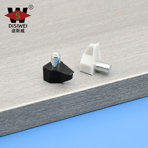 Soporte de estante Disiwei, soporte triangular de plástico de 5 mm para estantería de vidrio, accesorio de ferretería para gabinete - Product Image 3