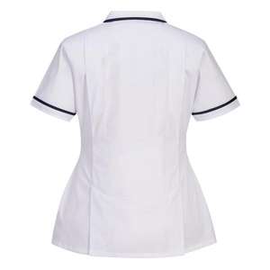 PORTWEST - LW17WHRM Stretch Classic <b>white</b> tunic - EAN 5036108351008 <b>WORK</b> <b>SHIRTS</b> - Product Image 2