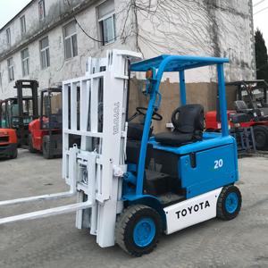 Chariots élévateurs d'occasion, chariot élévateur électrique avec pièces de rechange, haute efficacité, Toyota 1t/2t, chariot élévateur électrique d'occasion, matériel de construction d'occasion - Product Image 4