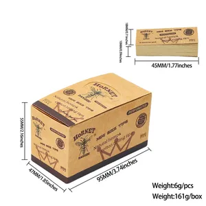 HORNET Gorilla Star-Shaped Slim Rolled Paper <strong>Filter</strong> Tips for <strong>Weed</strong> &amp; Tobacco Cigarettes - Product Image 2