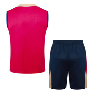 Conjunto de traje de entrenamiento de fútbol de calidad tailandesa 2025, chaleco de fútbol sublimado transpirable y baberos, gran oferta, ropa de fútbol - Product Image 2