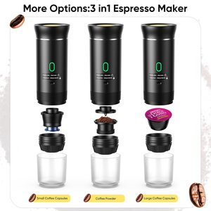Mini Cafetera Automática para Casa y Exteriores, Personal, con Alimentación USB/Batería y Función de Calentamiento - Product Image 2