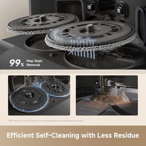 DREAME L40 Ultra Gen 2 Aspirateur robot et serpillière avec navigation LDS SLAM, brosse latérale extensible, nettoyage humide/sec, station de nettoyage tout-en-un - Product Image 3
