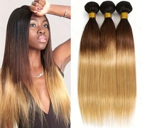 INSI Fábrica al por mayor SDD Vietnamita Hueso Recto Paquete de cabello humano crudo 100% 12A Ombre Color Paquetes de cabello humano crudo