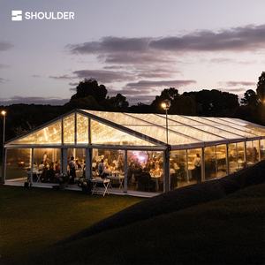 Tente de mariage en PVC pour 100, 300, 500 personnes, tente de fête durable en aluminium, imperméable, élégante, solutions de tente pour événements extérieurs temporaires - Product Image 1