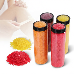 Perlas de Cera Depilatoria Vegana Hipoalergénica para Rostro, con Logotipo Personalizado, Venta al Por Mayor, para Depilación en Salón - Product Image 1