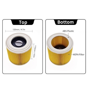 Accesorios para Aspiradoras <span class=keywords><strong>Karcher</strong></span>: Filtro HEPA de Repuesto Húmedo/Seco para Modelos A2004, A2054, A2204, A2656, WD2.250, WD3.200, WD3.300 - Product Image 3