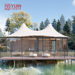 <span class=keywords><strong>Tente</strong></span> de <span class=keywords><strong>chalet</strong></span> de glamping tropical de luxe <span class=keywords><strong>Tente</strong></span> d'événement de haute esthétique - Product Image 3
