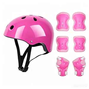 Kit de Protección <span class=keywords><strong>para</strong></span> Niños y Niñas, Casco <span class=keywords><strong>para</strong></span> <span class=keywords><strong>Bicicleta</strong></span>, Protector de Rodilla, Codo y Muñeca - Product Image 3