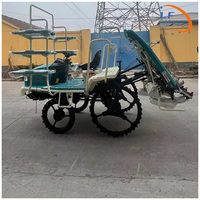 Planteuse de riz d'équitation à 4 rangs à grande vitesse 8 rangs Machine à planter de riz d'équitation