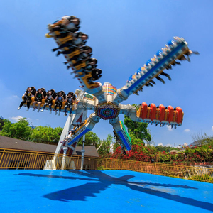 Manèges à éoliennes certifiés CE pour parcs d'attractions extérieurs - Product Image 6