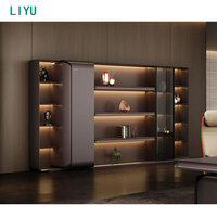 Bureau de direction de luxe Liyu, design moderne, table de travail en bois et métal pour la maison ou l'école, mobilier de bureau