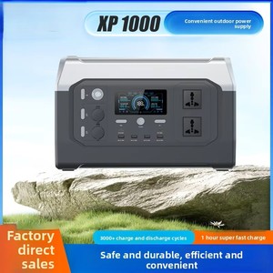 Centrale Électrique Portable 1800W LiFePO4 à Onde Sinusoïdale Pure pour Extérieur, Compatible <span class=keywords><strong>Panneau</strong></span> <span class=keywords><strong>Solaire</strong></span> et Voiture, Station d'Énergie Mobile d'Urgence pour la Maison, Fabriquée en Chine - Product Image 2