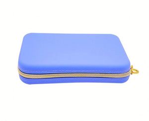Pochette de maquillage imperméable tendance pour pinceaux, sac carré à fermeture éclair pour papeterie, rangement cosmétique, porte-monnaie - Product Image 6