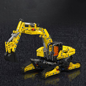 Mould <span class=keywords><strong>King</strong></span> 17076 2025 Nouveaux kits de la série d'ingénierie Motorisé Future Excavator Tracked Kids Toys Truck Building Blocks Sets - Product Image 3