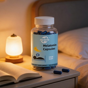 Cápsulas de Melatonina OEM/ODM, Suplemento para el Cuidado de la Salud, para Mejorar el Sueño, Venta Caliente - Product Image 2