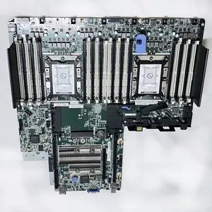 Venda da fábrica intel sr650 chipset atx 4 * ddr3 64gb, placa-mãe suporte dois processadores intel xeon lga 2011 pacote para o servidor