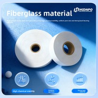 Ruban filtrant en papier de fibre de verre, ruban filtrant PM10, ruban filtrant PM2.5, filtre à particules, filtre pour la surveillance automatique de la qualité de l'air