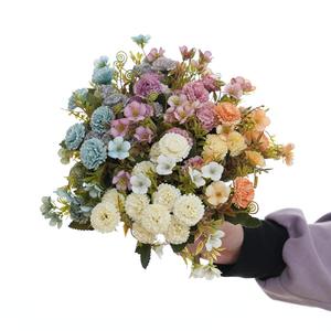 Fleur Artificielle Décoration Maison Style Champêtre 5 Branches Girofle Doux Accessoires de Mariage Ornements - Product Image 1