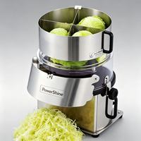 Automatische Commerciële Fruit Ui Kool Groente Snijmachine Motor Roestvrij Staal 110/220V 0.37kW Eenvoudig te bedienen