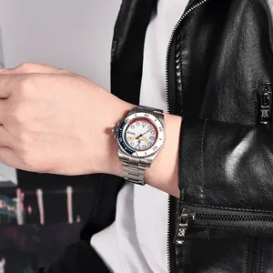 นาฬิกาข้อมือผู้ชาย <span class=keywords><strong>PAGANI</strong></span> <span class=keywords><strong>DESIGN</strong></span> 1726 ขนาด 40 มม. ระบบจักรกลอัตโนมัติ <span class=keywords><strong>NH35</strong></span> กันน้ำ 100 เมตร ตัวเรือนสแตนเลสสตีล - Product Image 6