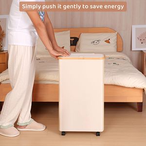 Trắng cản trở với lidfoldable giặt lưu trữ giỏ cản trở với bánh xe hẹp giặt cản trở - Product Image 2