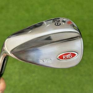 Ensemble de wedges de golf pour gaucher 52/60 degrés, en acier au carbone forgé, rainures fraîchées à fort rebond, contrôle du jeu court - Product Image 3