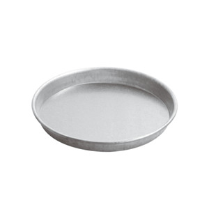 Round Aluminized Steel Cake <b>Pan</b> Ø 24 cm H 2.5 cm Paderno - Product Image 1