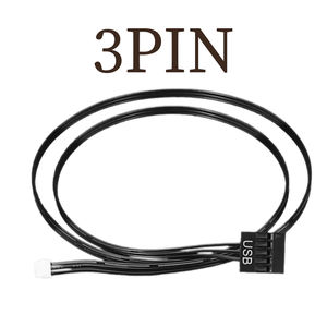 للبيع بالجملة مروحة تبريد LED RGB CPU 4-pin USB 3-pin إلى AMD 7 RGB كابل تزامن - Product Image 3