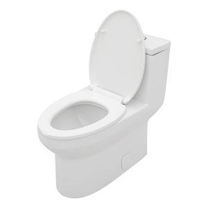 <span class=keywords><strong>WC</strong></span> monobloc en céramique à chasse siphonique, à poser au <span class=keywords><strong>sol</strong></span> - Product Image 2
