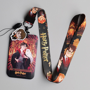 Lindo Porta Tarjetas de Autobús con Diseño de Anime y Dibujos Animados, Porta Tarjetas de Estudiante, Cordón para el Cuello - Product Image 2