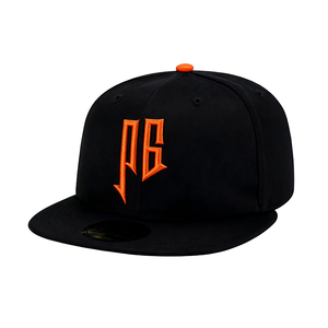 Gorras de Béisbol Personalizadas al por Mayor, de 6 Paneles, de Algodón, con Bordado Común, Visera Plana, Cierre a Presión, Estilo Urbano Masculino, Hip-Hop - Product Image 1