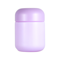 Bouteille de soins de santé en plastique coloré PET personnalisé de 80ml bouteilles vides de paquet de conteneur de capsule de pilules