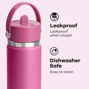 Bouteille isotherme portable en acier inoxydable pour la randonnée, garde au froid 24h - Product Image 4