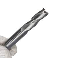 CNC Chip Breaker Router Bits Compression Endmills Retirer rapidement le fraisage en spirale de 32mm Carbure monobloc -- 12mm Shank up Down Helical