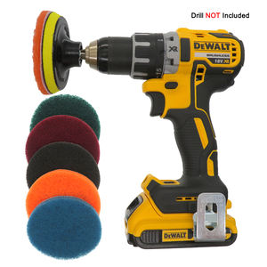 Tampon à récurer de haute qualité de 4 pouces, tampon à récurer abrasif en polyester, tampon à récurer auto-meulant, accessoires pour machine à polir - Product Image 2