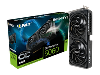 Kartu Grafis Desktop 2025 GeForce RTX 5060 8G GDDR7 PCI-E 5.0 128-Bit Berpendingin Kipas 448GB/s 2512MHz DirectX 12 145W