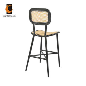 Taburete alto de ratán para exterior de la ciudad, silla tabouret para Bar - Product Image 6