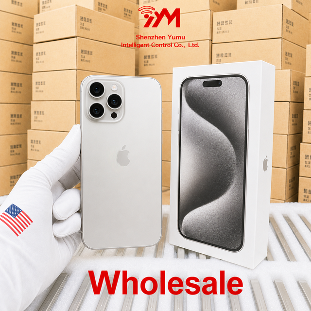 5G Mobile Phone 15 Pro Factory Tested Global Version Clean IMEI Wholesale Supplier High Battery Health OEM Available