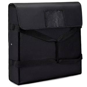 Bolsa Térmica <span class=keywords><strong>para</strong></span> Entrega de Pizza con Logotipo Personalizado, Bolsa de Transporte de Pizza Roja <span class=keywords><strong>para</strong></span> Entrega de Alimentos Calientes - Product Image 2