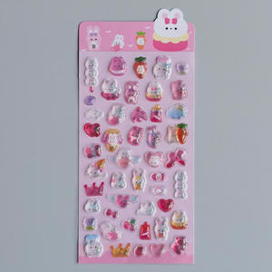 מדבקת תבליט אקרילית תלת מימדית לילדים, מדבקת קריסטל תלת מימדית מצוירת - Product Image 3