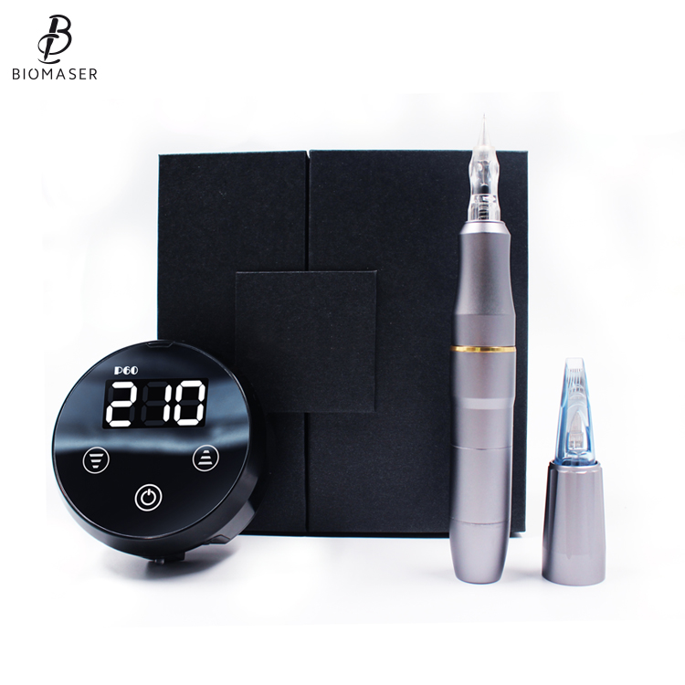 P60 avec stylo gris
