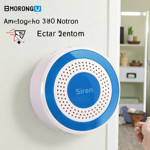 Alarma Wifi inalámbrica para interiores/exteriores, luz de sonido, sirena, Material ABS, alarma antirrobo con alarma de seguridad para el hogar - Product Image 5