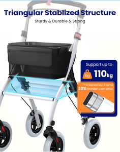 Mateside 2025 nouveau marcheur droit handicapé <span class=keywords><strong>patient</strong></span> âgé pliant dispositif d'assistance en acier équipement de réadaptation fournitures de thérapie - Product Image 6