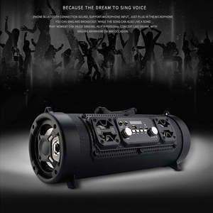 Vofull Lecteur de musique portable Haut-parleur Mains libres Haut-parleur sans fil Extérieur Haut-parleur sans fil actif - Product Image 3