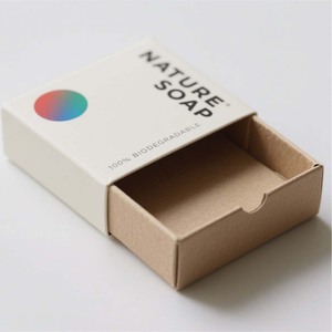 Tùy Chỉnh Kraft Xà Phòng Hộp Xách Tay Tái Sử Dụng Các Tông Màu Trắng Bao Bì Dầu Gội Thanh Sản Phẩm Dưỡng Da Hộp Giấy - Product Image 2